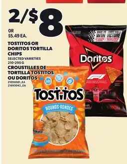 Independent Grocer TOSTITOS OR DORITOS TORTILLA CHIPS offer