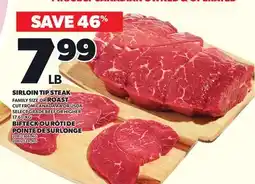 Independent Grocer SIRLOIN TIP STEAK OR ROAST offer