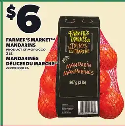 Independent Grocer FARMER'S MARKET MANDARINS, 2 LB offer