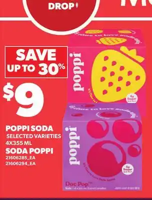 Independent Grocer POPPI SODA offer