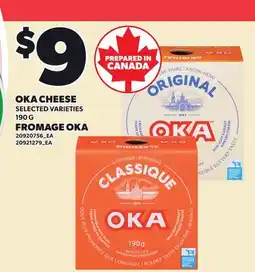 Independent Grocer OKA CHEESE offer