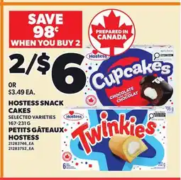 Independent Grocer HOSTESS SNACK CAKES offer