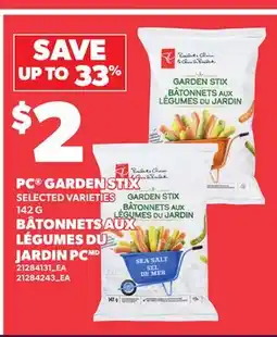 Independent Grocer PC GARDEN STIX offer