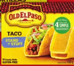 Food Basics OLD EL PASO SHELLS OR TORTILLAS offer