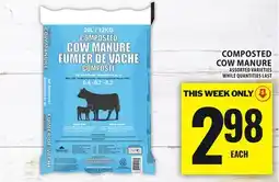Food Basics COMPOSTED COW MANURE offer