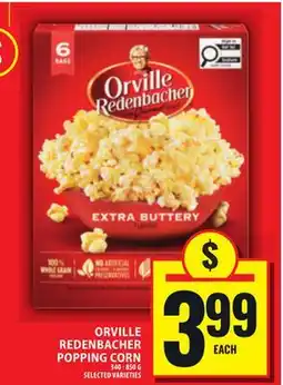Food Basics ORVILLE REDENBACHER POPPING CORN offer