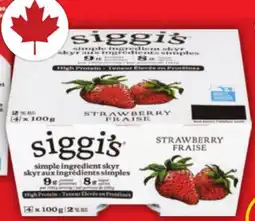 Food Basics SIGGI'S SKYR YOGURT offer