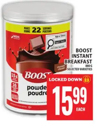 Food Basics BOOST INSTANT BREAKFAST offer