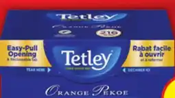 Food Basics TETLEY TEA BAGS offer