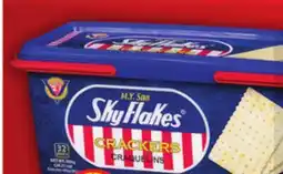Food Basics SKYFLAKES CRACKERS OR NONG SHIM NOODLES, 448-800G HUY FONG SRIRACHA OR KEWPIE MAYO, 465-714ML offer