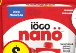 Food Basics IÖGO NANO GRAB & GO YOGURT offer