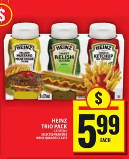 Food Basics HEINZ TRIO PACK offer