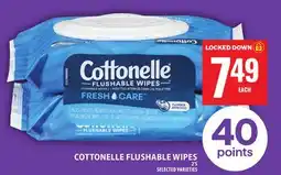 Food Basics COTTONELLE FLUSHABLE WIPES offer