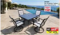 Sushi Shop 5 pcs. Patio Dining Set offer