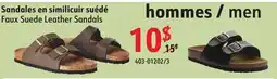 Sushi Shop Faux Suede Leather Sandals offer
