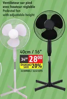 Sushi Shop Pedestal fan with adjustable height offer