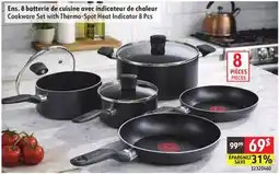 Sushi Shop Cookware Set with Thermo-Spot Heat Indicator 8 Pcs offer