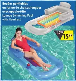 Sushi Shop Lounge Swimming Pool with Headrest offer