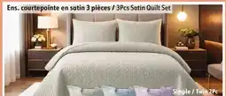 Sushi Shop 3Pcs Satin Quilt Set offer