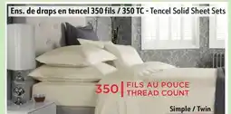 Sushi Shop 350 TC - Tencel Solid Sheet Sets offer