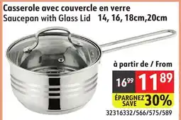 Sushi Shop Saucepan with Glass Lid offer