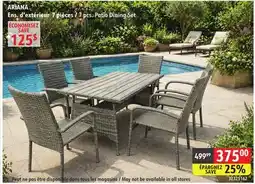 Sushi Shop 7 pcs. Patio Dining Set offer