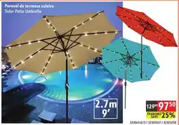 Sushi Shop Solar Patio Umbrella offer