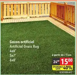 Sushi Shop Artificial Grass Rug offer
