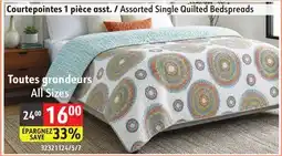 Sushi Shop Assorted Single Quilted Bedspreads offer