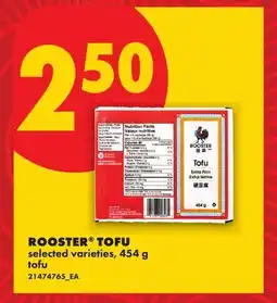 No Frills ROOSTER TOFU offer