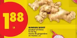 No Frills GINGER ROOT offer