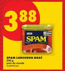 No Frills SPAM LUNCHEON MEAT offer
