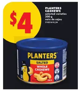No Frills PLANTERS CASHEWS offer