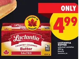 No Frills LACTANTIA BUTTER offer