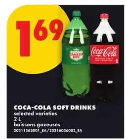 No Frills COCA-COLA SOFT DRINKS offer