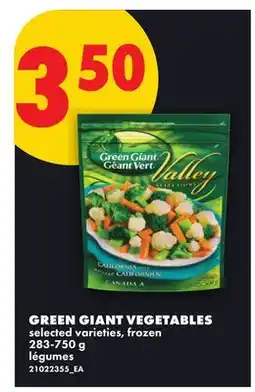 No Frills GREEN GIANT VEGETABLES offer