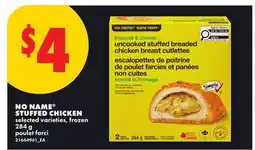 No Frills NO NAME STUFFED CHICKEN offer