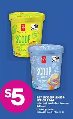No Frills PC SCOOP SHOP ICE CREAM offer