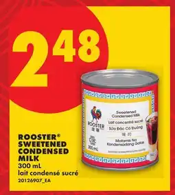 No Frills ROOSTER SWEETENED CONDENSED MILK offer