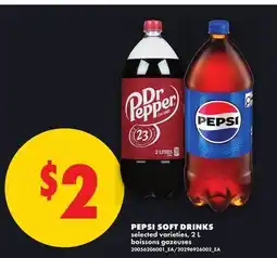 No Frills PEPSI SOFT DRINKS offer