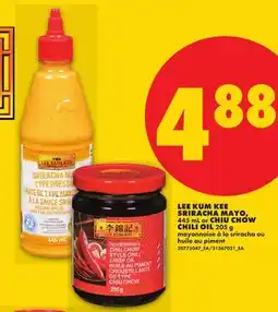 No Frills LEE KUM KEE SRIRACHA MAYO, 445 ml or CHIU CHOW CHILI OIL 205 g offer