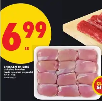 No Frills CHICKEN THIGHS offer