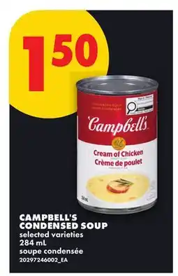 No Frills CAMPBELL'S CONDENSED SOUP offer