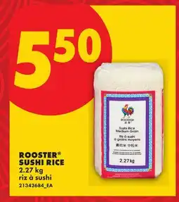 No Frills ROOSTER SUSHI RICE offer