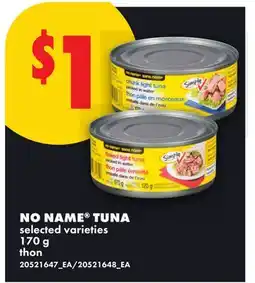 No Frills NO NAME TUNA offer