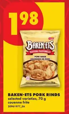 No Frills BAKEN-ETS PORK RINDS offer
