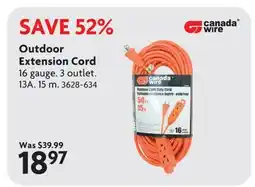 Home Hardware Outdoor Extension Cord offer