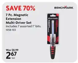Home Hardware 7 Pc. Magnetic Extension Multi-Driver Set offer