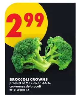 No Frills BROCCOLI CROWNS offer