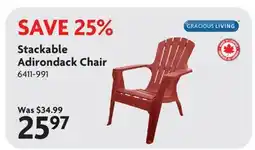 Home Hardware Stackable Adirondack Chair offer